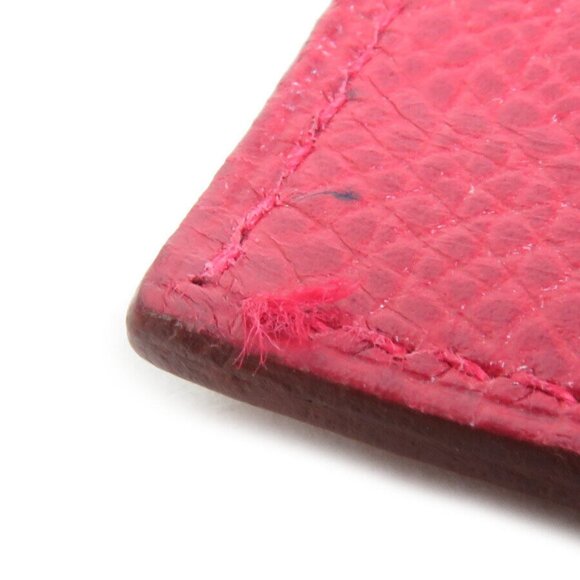 Auth HERMES Agenda/Note Cover Dark Red Leather - e58628f - Picture 9 of 11